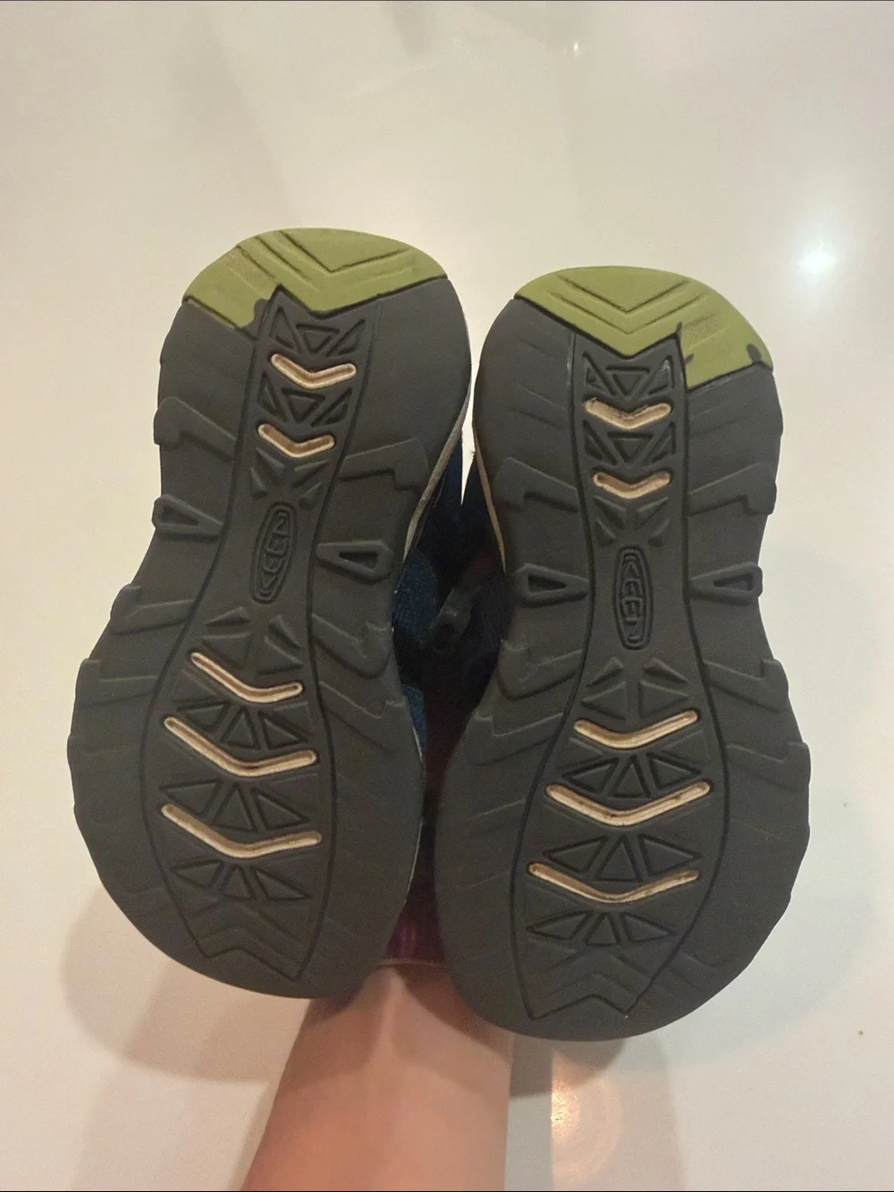 Size 9T Boys Blue Keens Sport Sandals